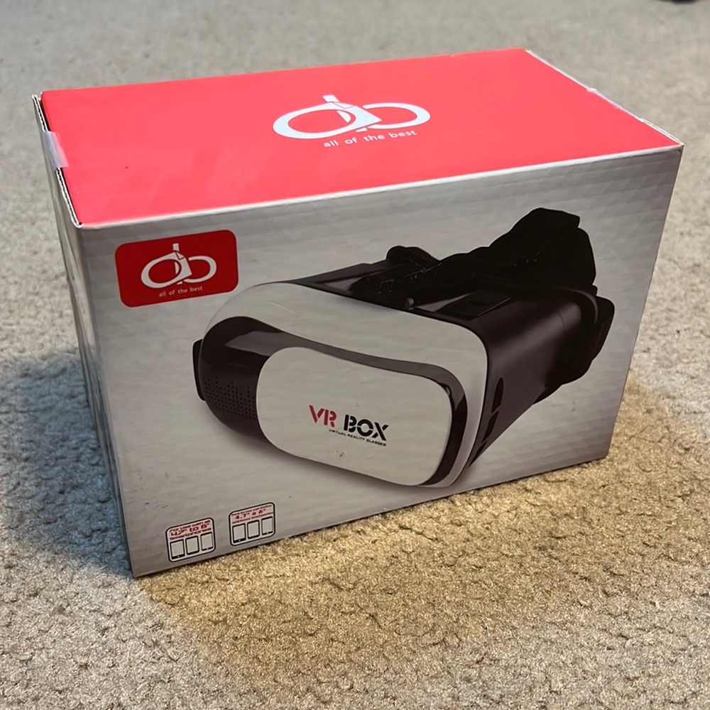 BRAND NEW VR Box Headset (Never opened)